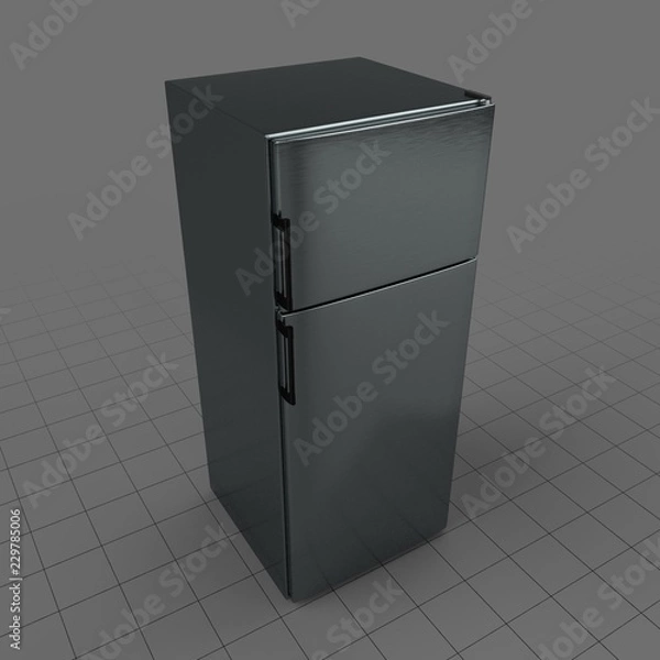 Obraz Lodówka z zamrażarką górną 1