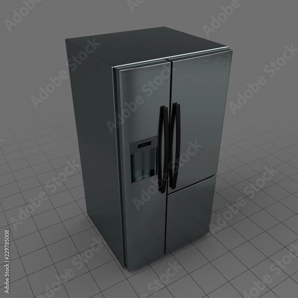 Fototapeta Lodówka side by side 3