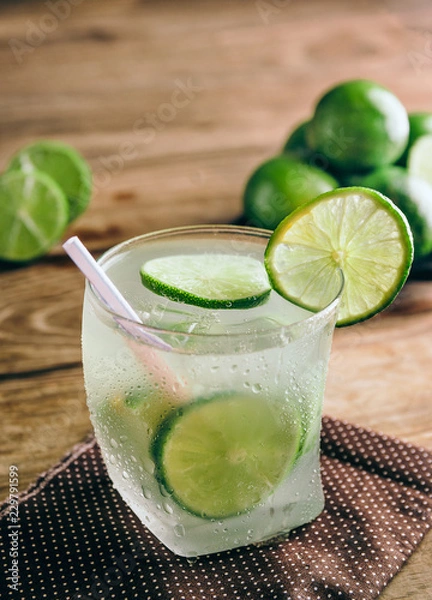 Obraz Glass of Caipirinha