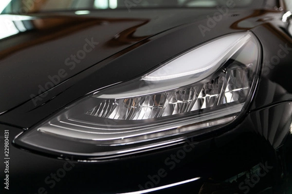 Obraz Front headlight Tesla Model 3