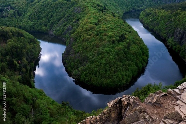 Obraz view on the river