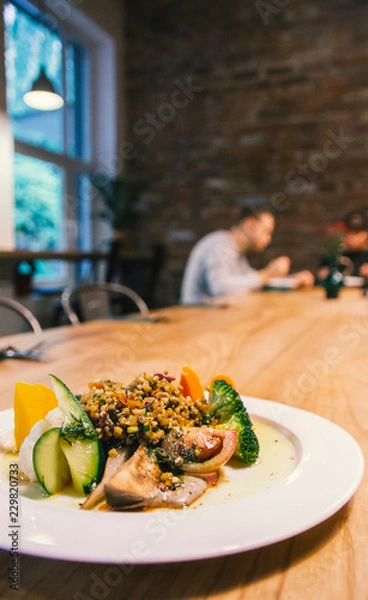 Obraz Fresh Vegan Lunch