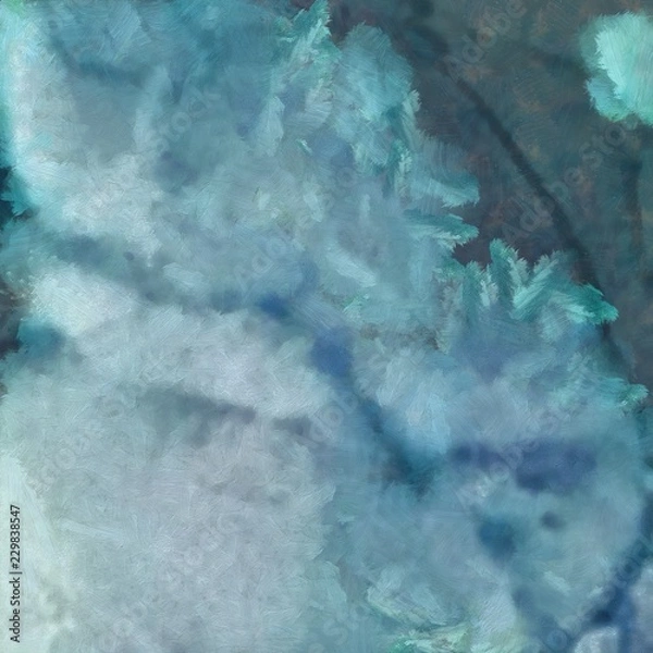 Obraz Hand drawing in oil abstraction. Grunge texture background. Vintage design pattern. Creative wallpaper. Watercolor mixed art. Dry massive splashes of paint on canvas. Detailed close up brush strokes. 