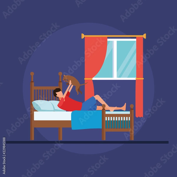 Fototapeta routines at home