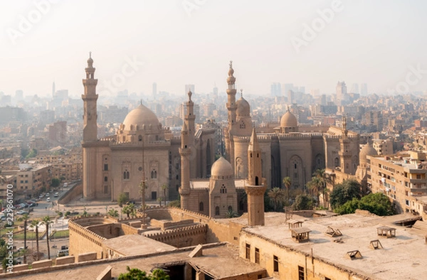 Obraz Mosques in Cairo city of Egypt landscape at day