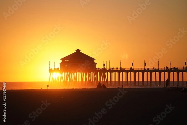 Fototapeta beach sunset