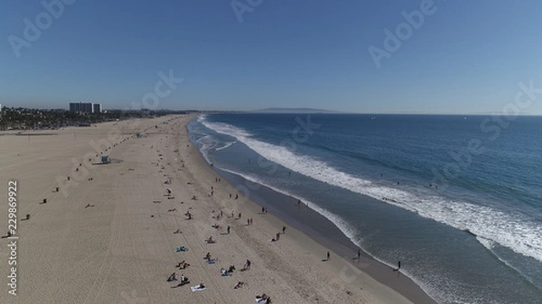 Fototapeta Beach Aerial