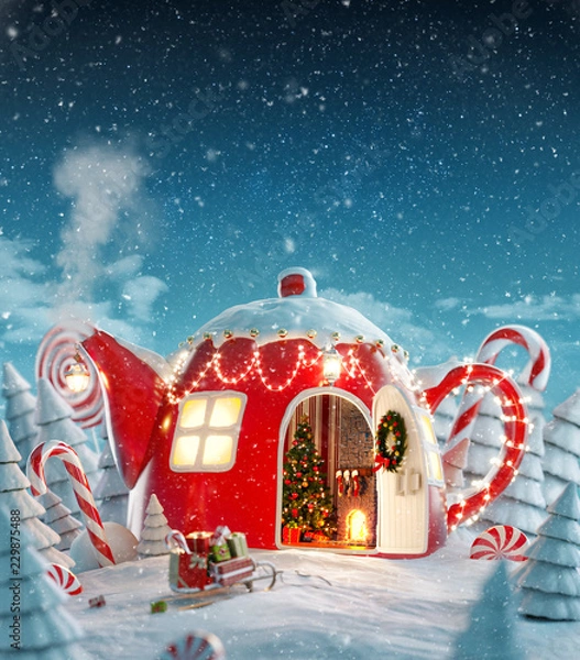 Obraz Amazing fairy house