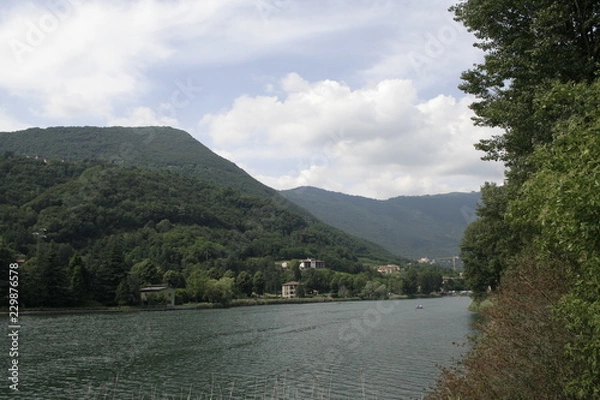 Obraz Veduta sul lago
