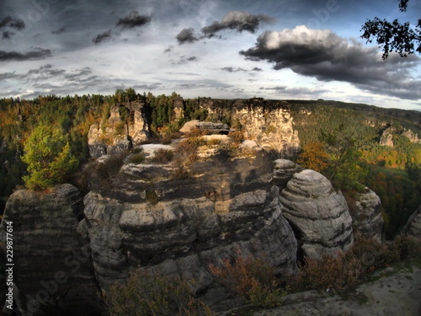 Fototapeta Elbsandsteingebirge