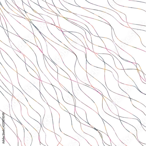 Obraz Abstract warped lines design