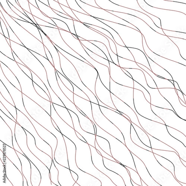 Obraz Abstract warped lines design