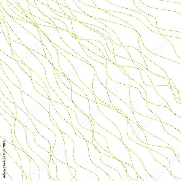 Obraz Abstract warped lines design