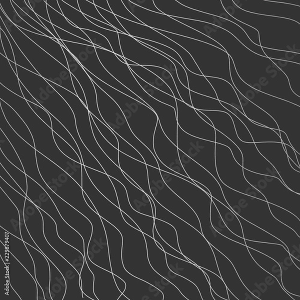 Obraz Abstract warped lines design