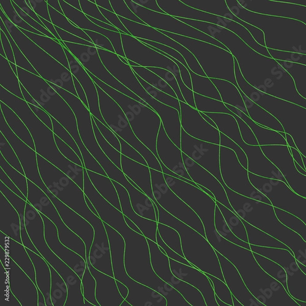 Obraz Abstract warped lines design