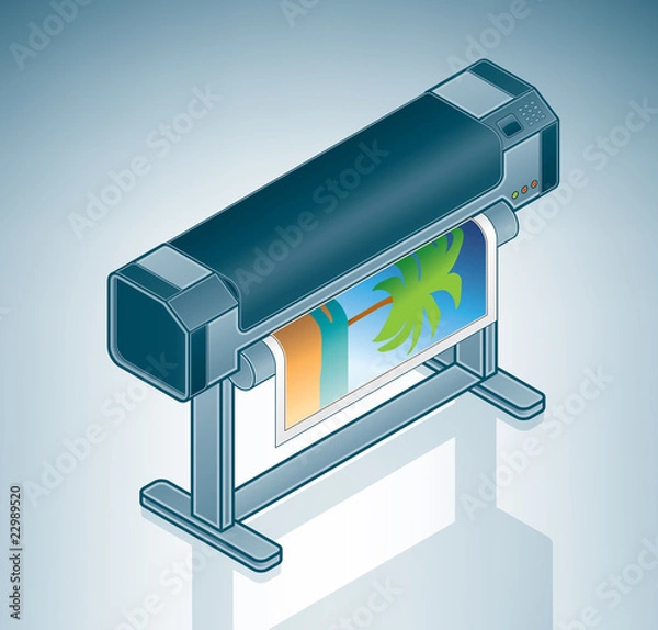 Obraz Large format Photo Printer / Plotter