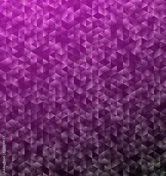 Fototapeta Triangular 3d, modern background