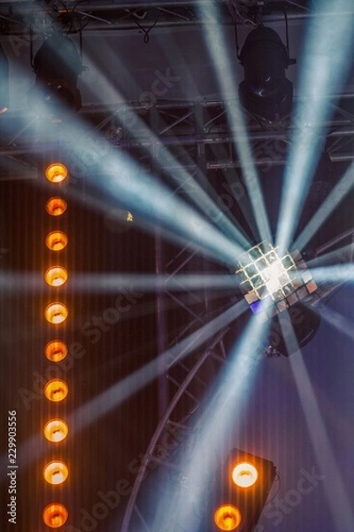 Fototapeta Stage lighting