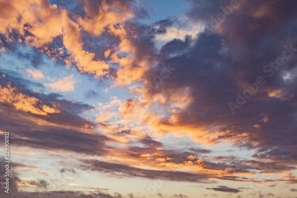 Obraz Sunset clouds