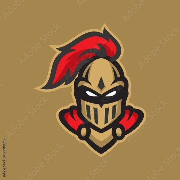 Fototapeta Mascot gaming logo