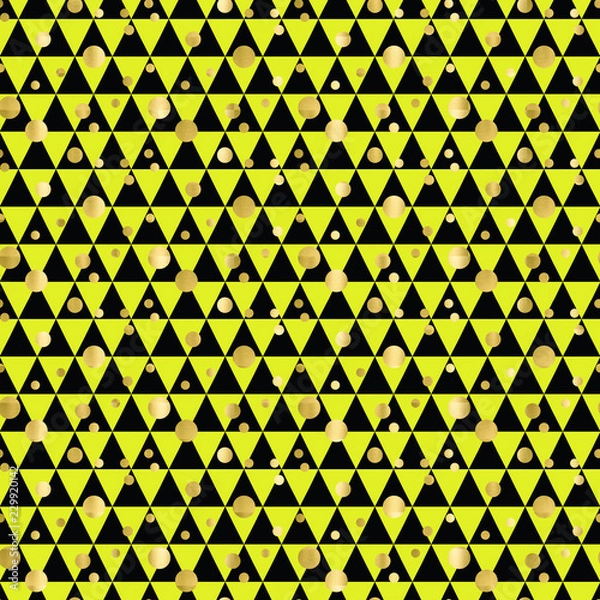 Obraz Modern geometric pattern background texture vector 