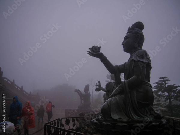 Obraz Hongkong temple