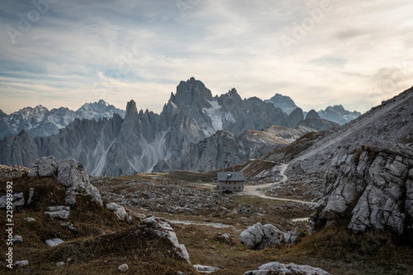 Fototapeta Italian mountains, dolomites