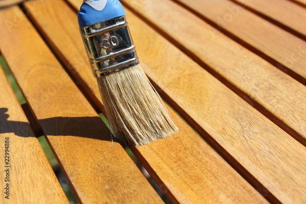 Obraz Traktuj drewno