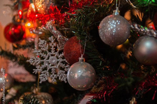 Fototapeta christmas decorations