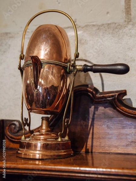 Obraz medieval coffee pot