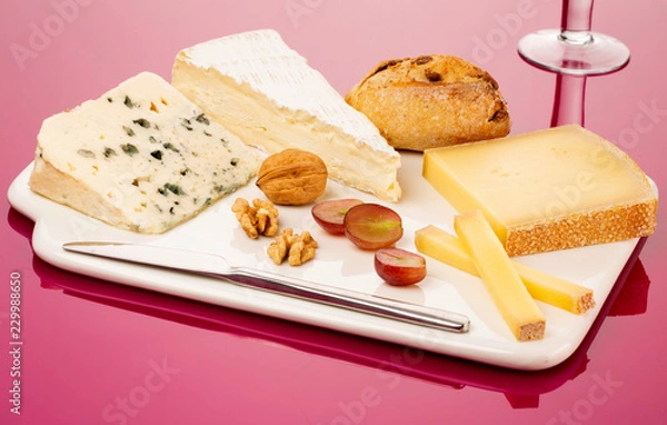 Fototapeta Plateau de fromages