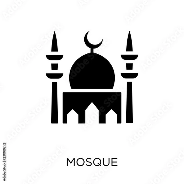 Obraz Mosque icon. Mosque symbol design from Religion collection.