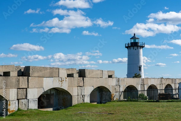 Fototapeta lighthouse fort