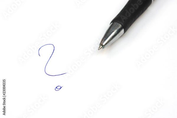Fototapeta Question mark