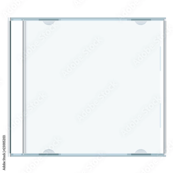 Obraz puste pudełko na cd