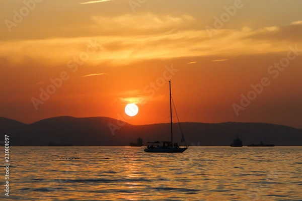 Obraz Морской закат