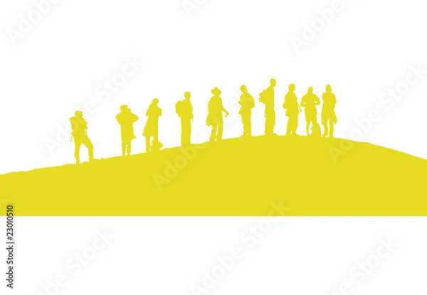 Obraz touriste sahara