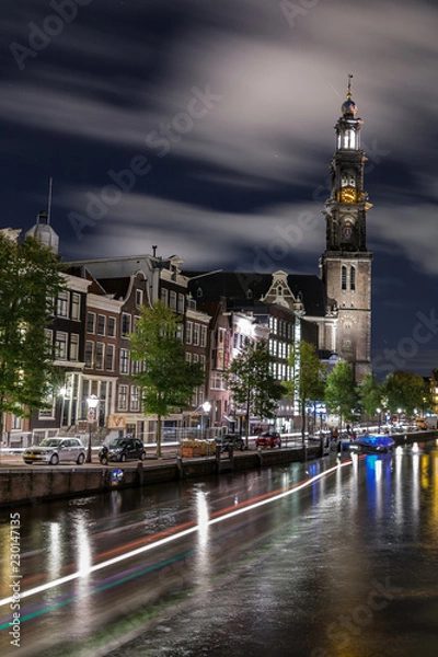 Obraz Amsterdam by night
