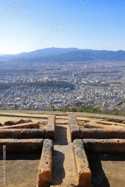 Obraz 大文字山の頂上
