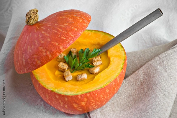 Obraz Soupe de potiron