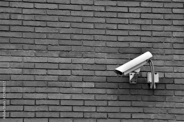 Obraz External camera surveillance system.