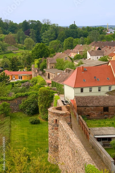 Obraz alte Templiner Stadtmauer