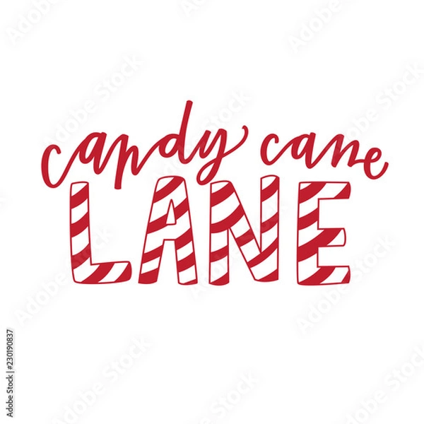 Obraz Candy Cane Lane