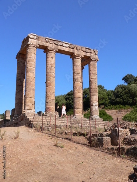 Obraz sardegna: tempio di antas