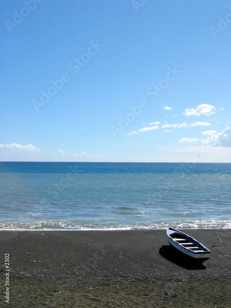 Obraz Barque sur plage