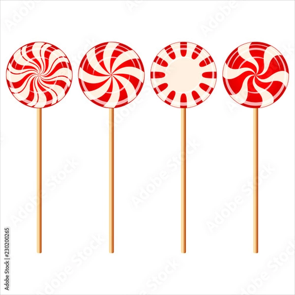 Obraz set of lollipops