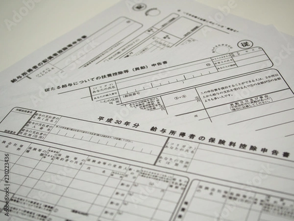 Fototapeta 年末調整