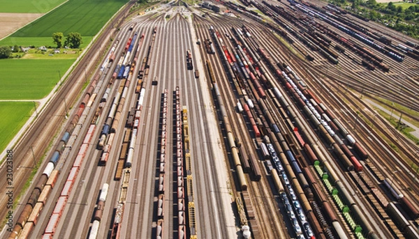 Obraz Rangierbahnhof