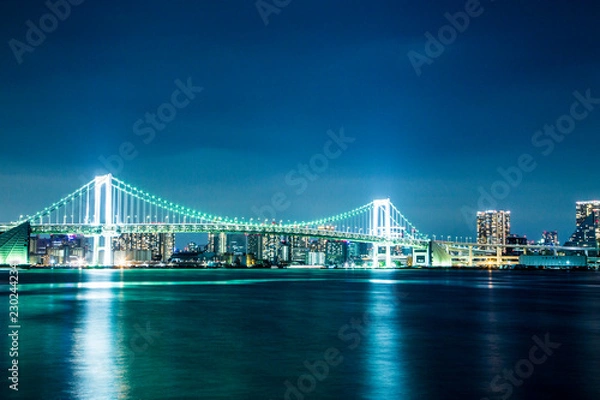 Fototapeta レインボーブリッジ夜景