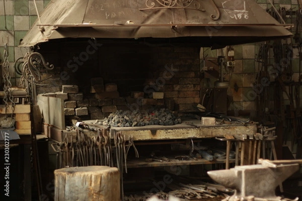Fototapeta forge